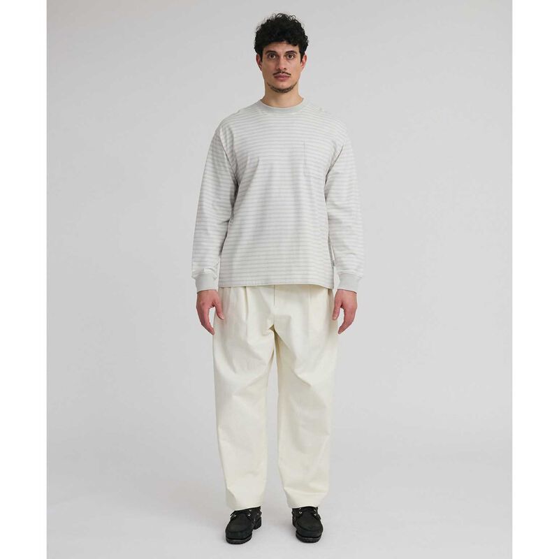 Saturdays NYC Multi Stripe Relaxed Long Sleeve Tee image number 3